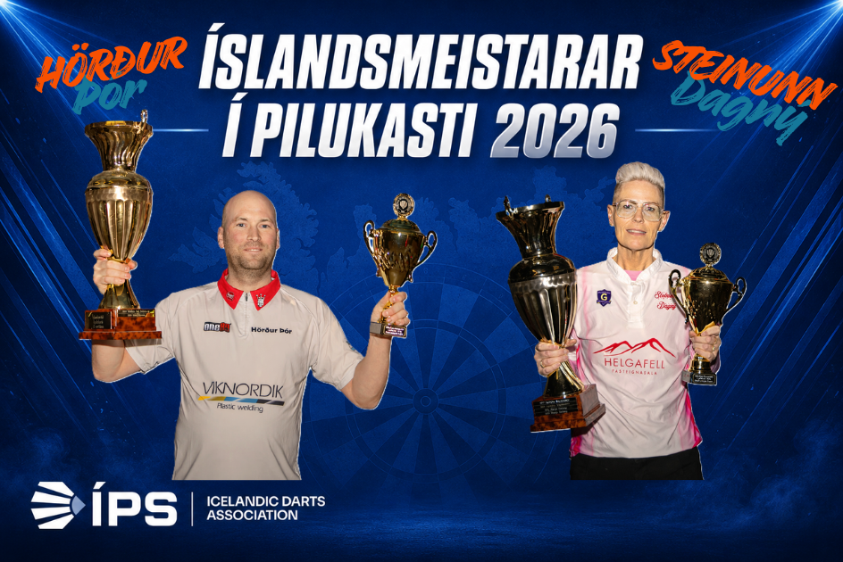Hörður Þór og Steinunn Dagný Íslandsmeistarar